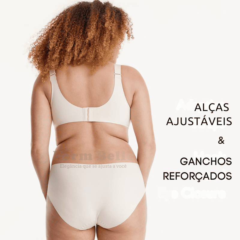 Sutiã Modelador Lux Comfort Sem Costura [COMPRE 1 LEVE 2] + BRINDES