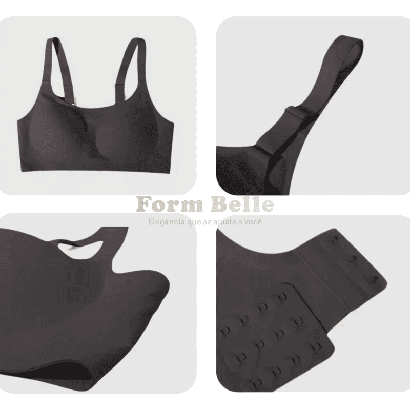 Sutiã Modelador Lux Comfort Sem Costura [COMPRE 1 LEVE 2] + BRINDES