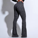 Calça Modeladora Flare Cós Alto Mescla