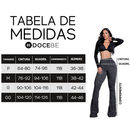 Calça Modeladora Flare Cós Alto Mescla