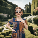 Vestido Soltinho Antonella™ Estilo Barroco / Celebre a Vida com Leveza e Estilo!