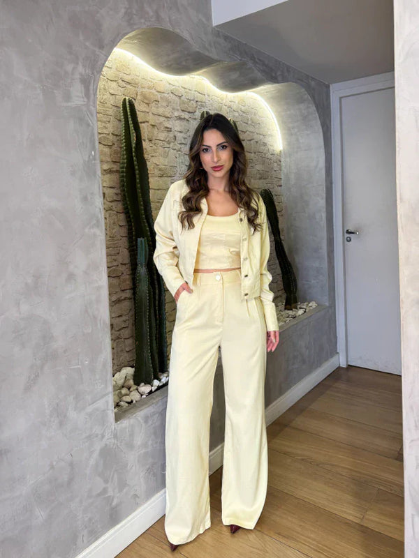 Conjunto Alfaiataria Três Peças