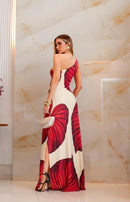 Vestido Longo Nula Manga Anita